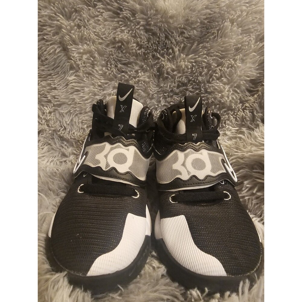 Nike KD Trey 5 X Basketball Shoes Size 8 US Black Wolf Grey Volt Men’s